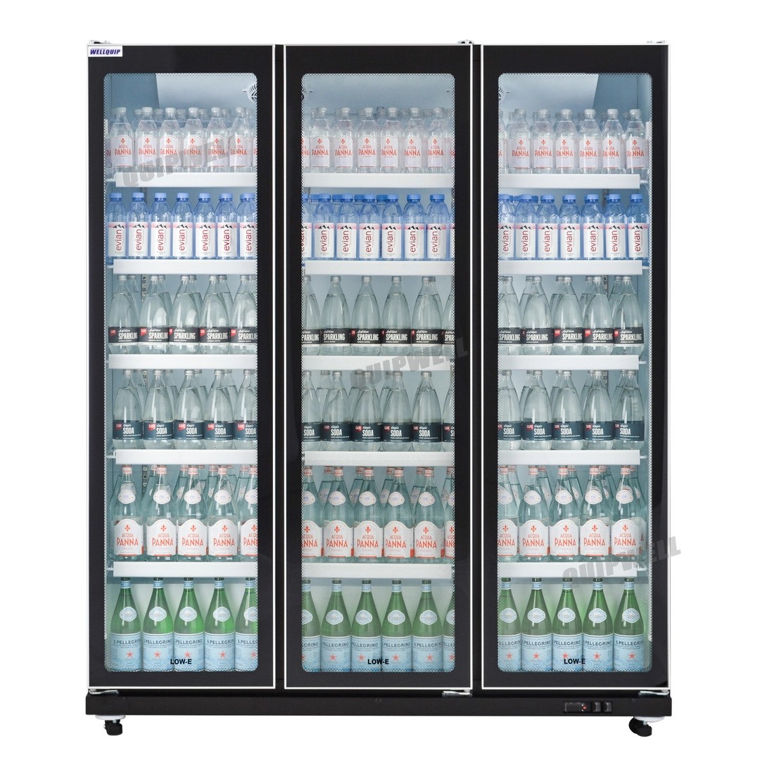 Wellquip IV36 Upright Display Fridge 1200L